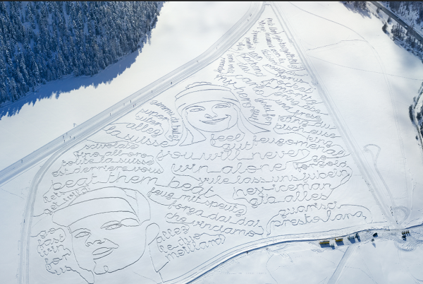 Snow Drawing